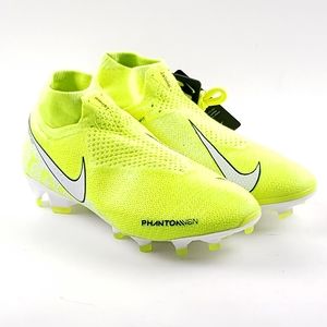 Nike Phantom Vision Elite DF FG volt soccer cleats
